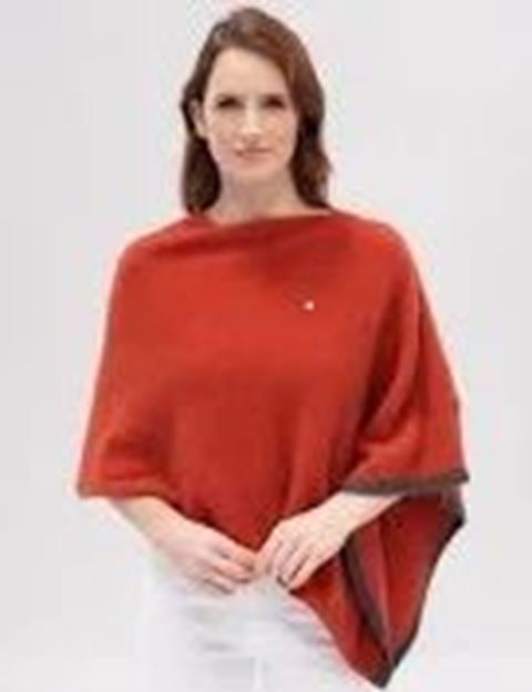 Picture of Possom Merino 2Tone Poncho